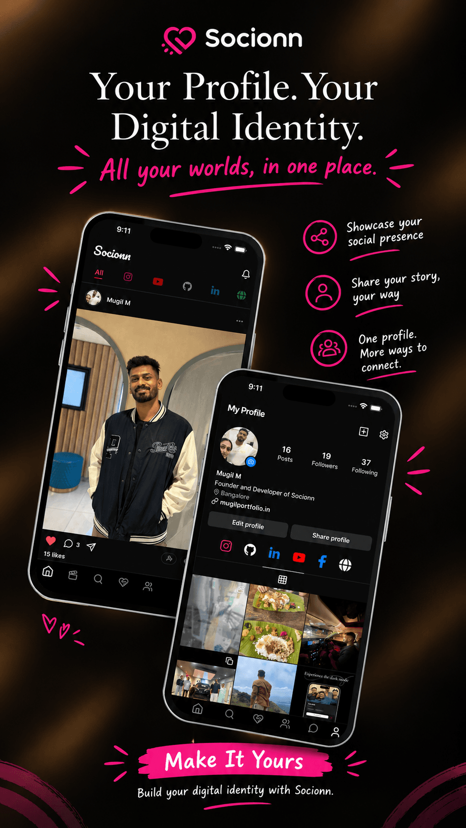 Socionn: your profile, your digital identity